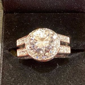 New! Faux Diamond Wedding ring